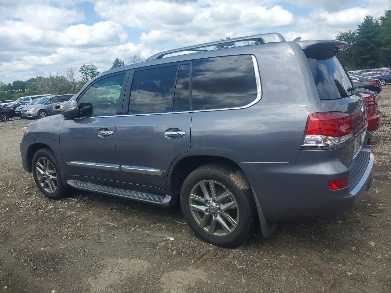 2013 Lexus Lx 570 Gray vin: JTJHY7AX2D4092675