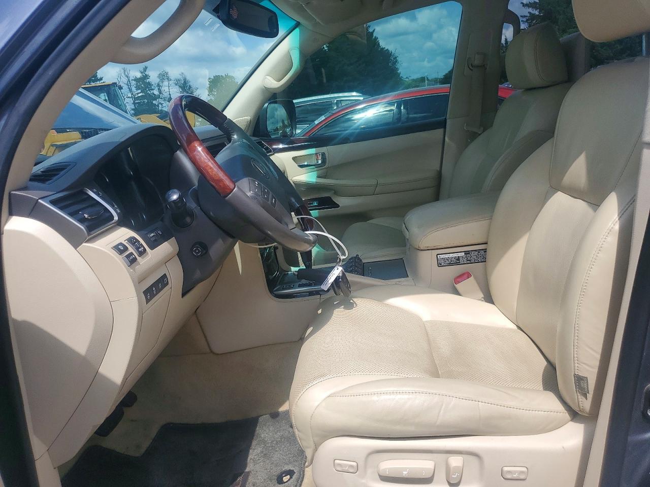 2013 Lexus Lx 570 Gray vin: JTJHY7AX2D4092675