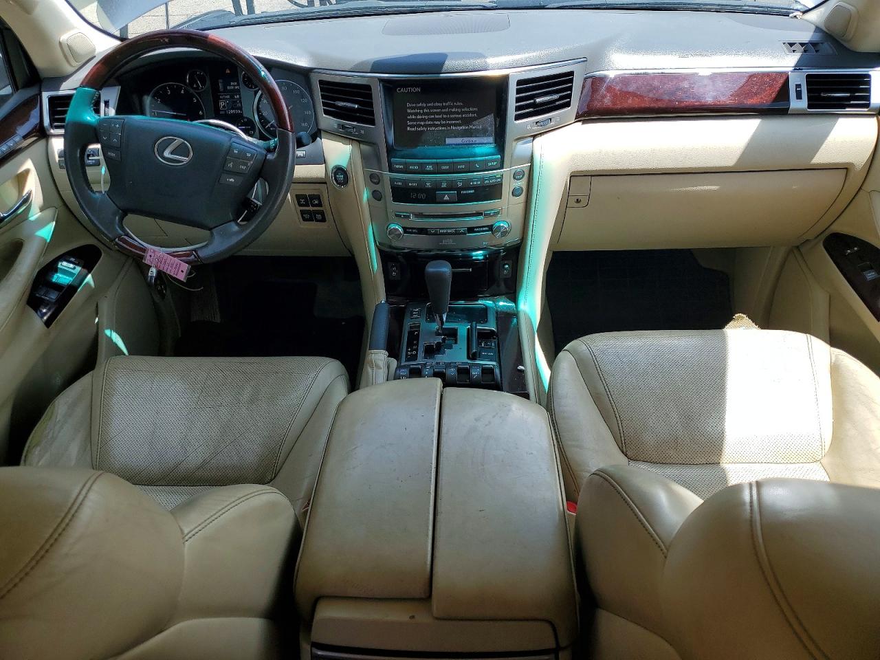 2013 Lexus Lx 570 Gray vin: JTJHY7AX2D4110740