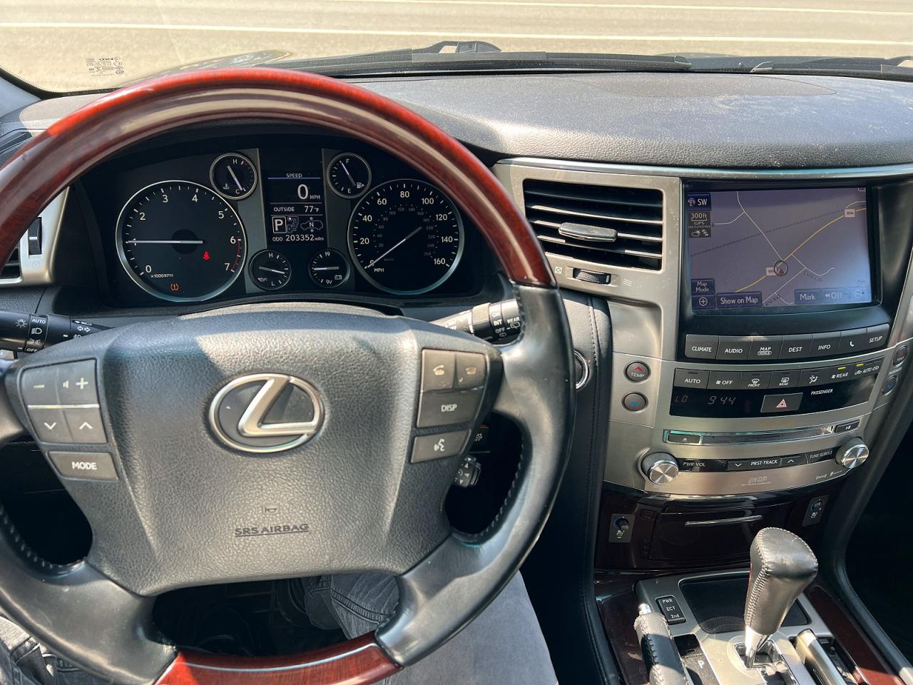 2013 Lexus Lx 570 Gray vin: JTJHY7AX3D4130026
