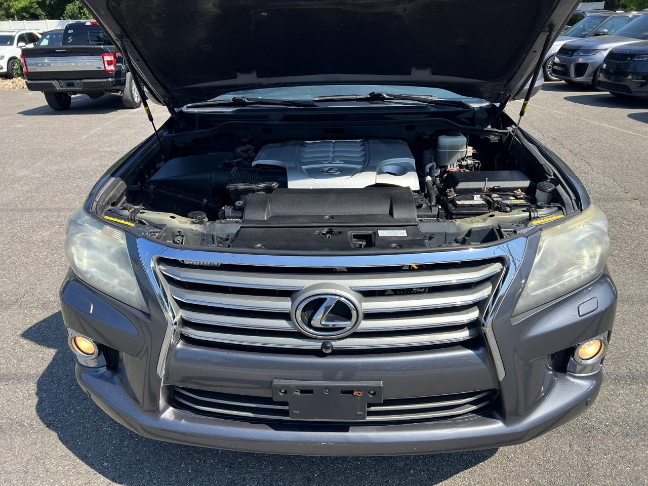 2013 Lexus Lx 570 Gray vin: JTJHY7AX3D4130026