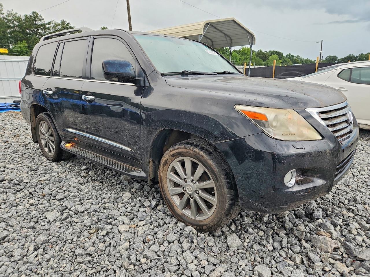 2011 Lexus Lx 570 Black vin: JTJHY7AX4B4068648