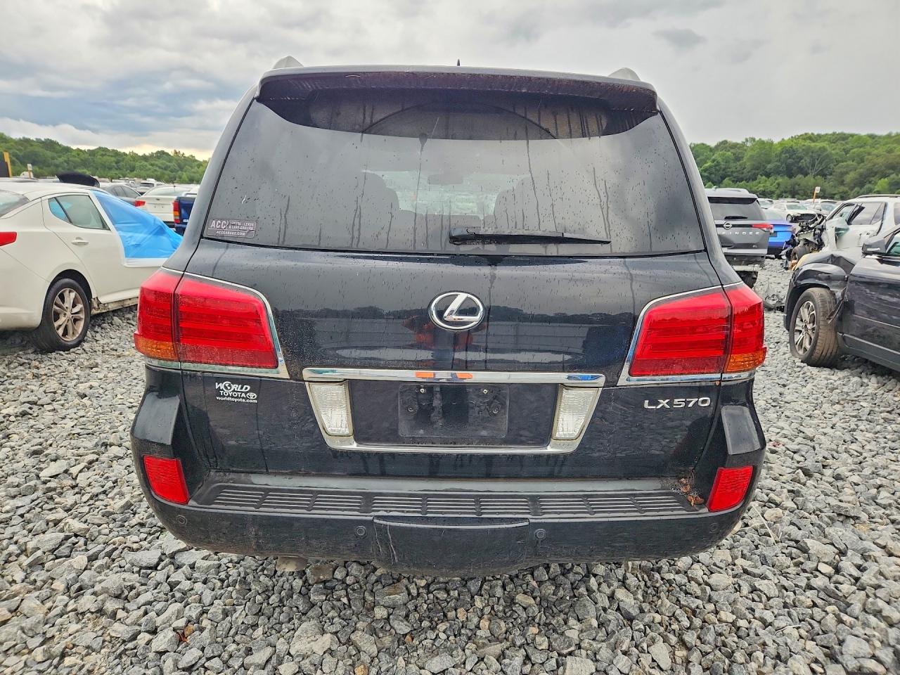 2011 Lexus Lx 570 Black vin: JTJHY7AX4B4068648