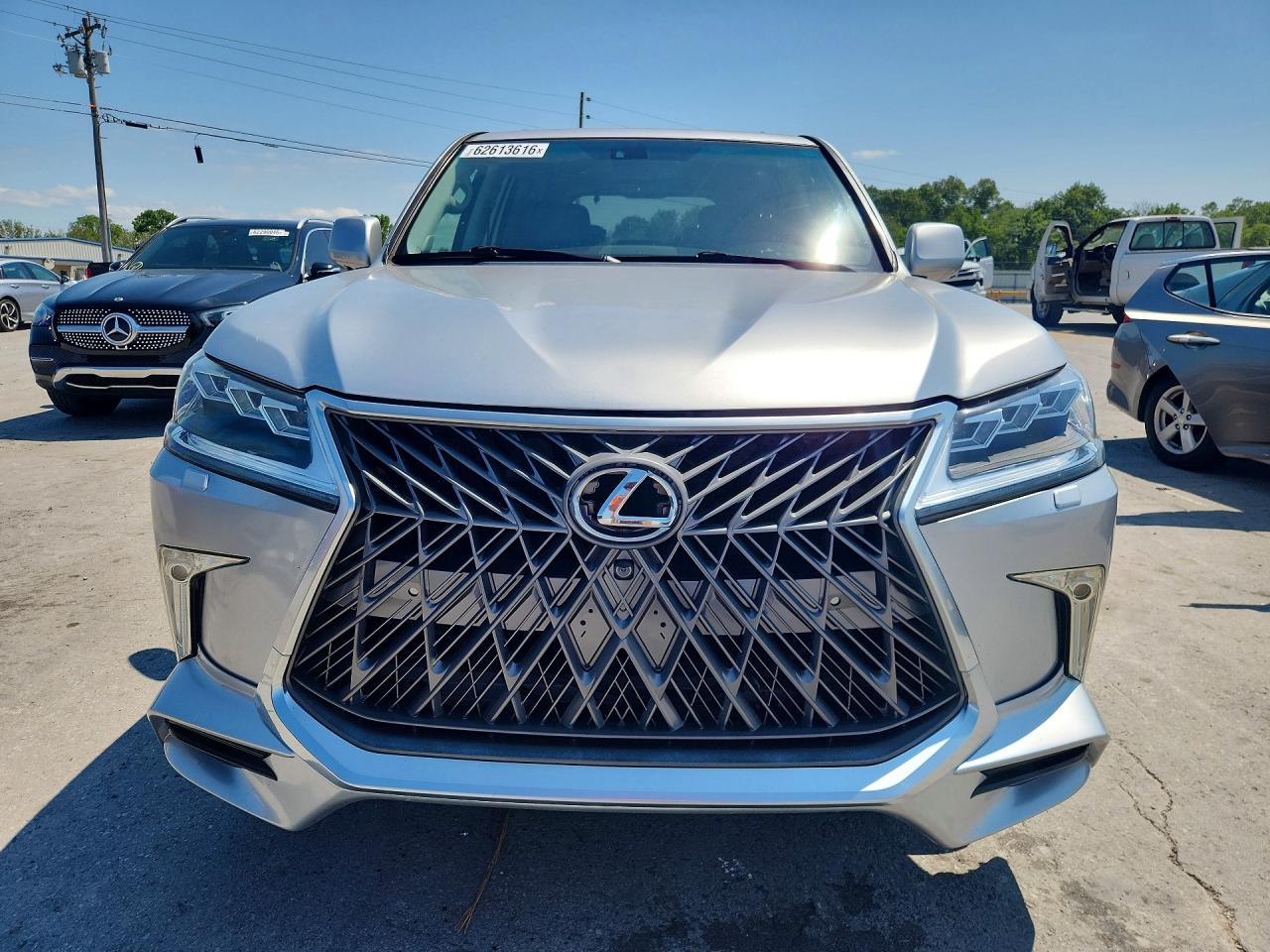 2010 Lexus Lx 570 Silver vin: JTJHY7AX5A4037066