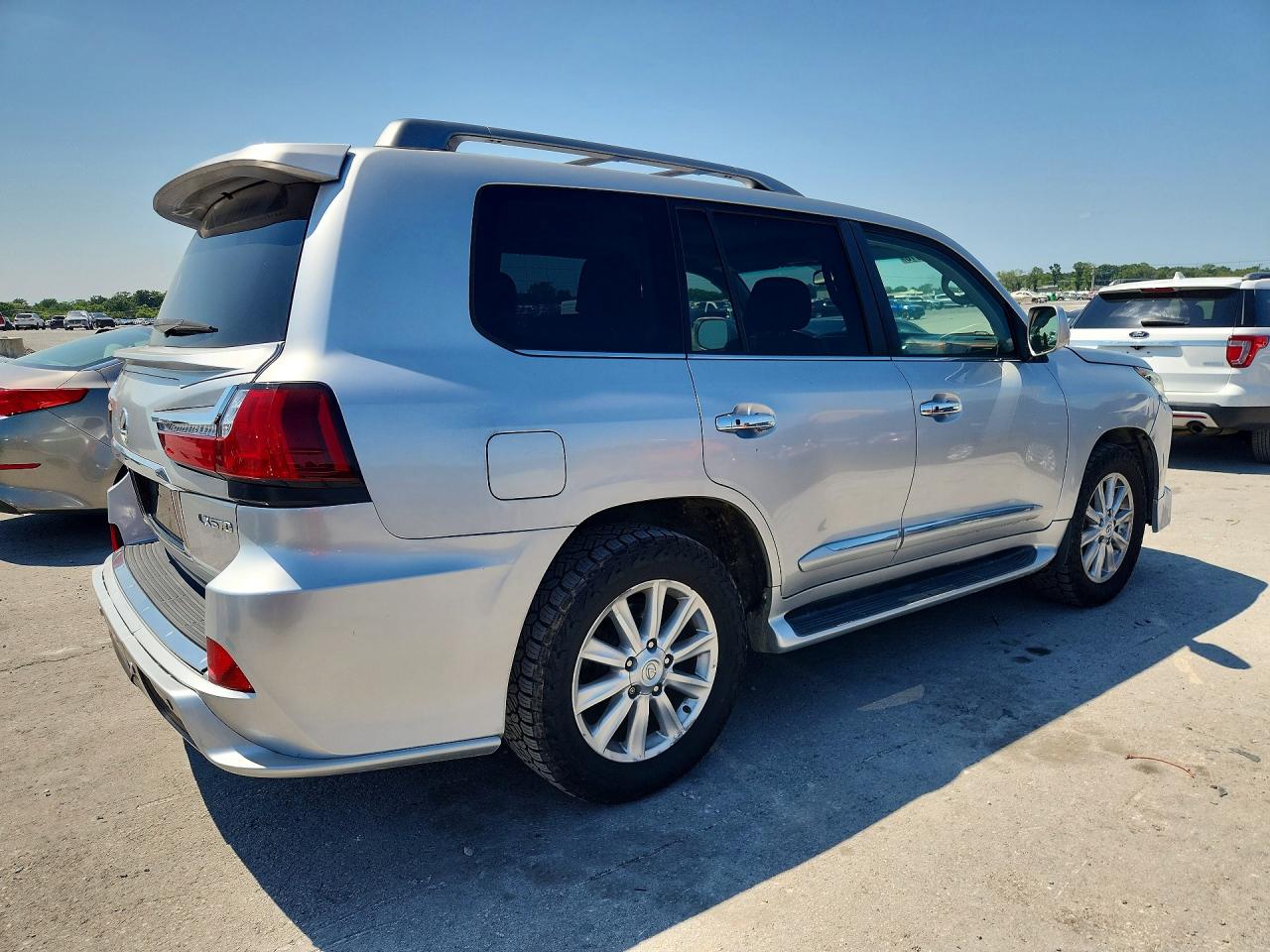 2010 Lexus Lx 570 Silver vin: JTJHY7AX5A4037066