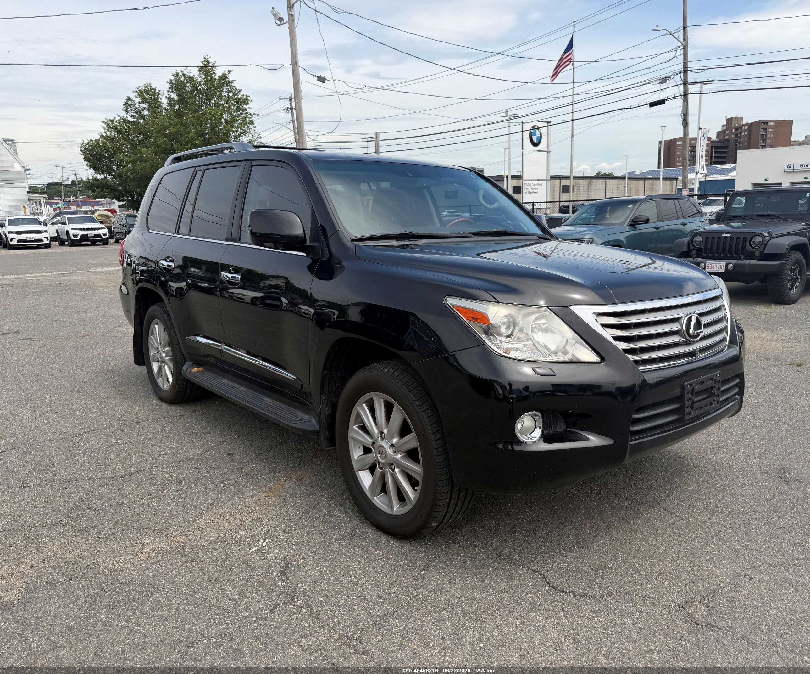 2011 Lexus Lx 570   Black vin: JTJHY7AX5B4082039