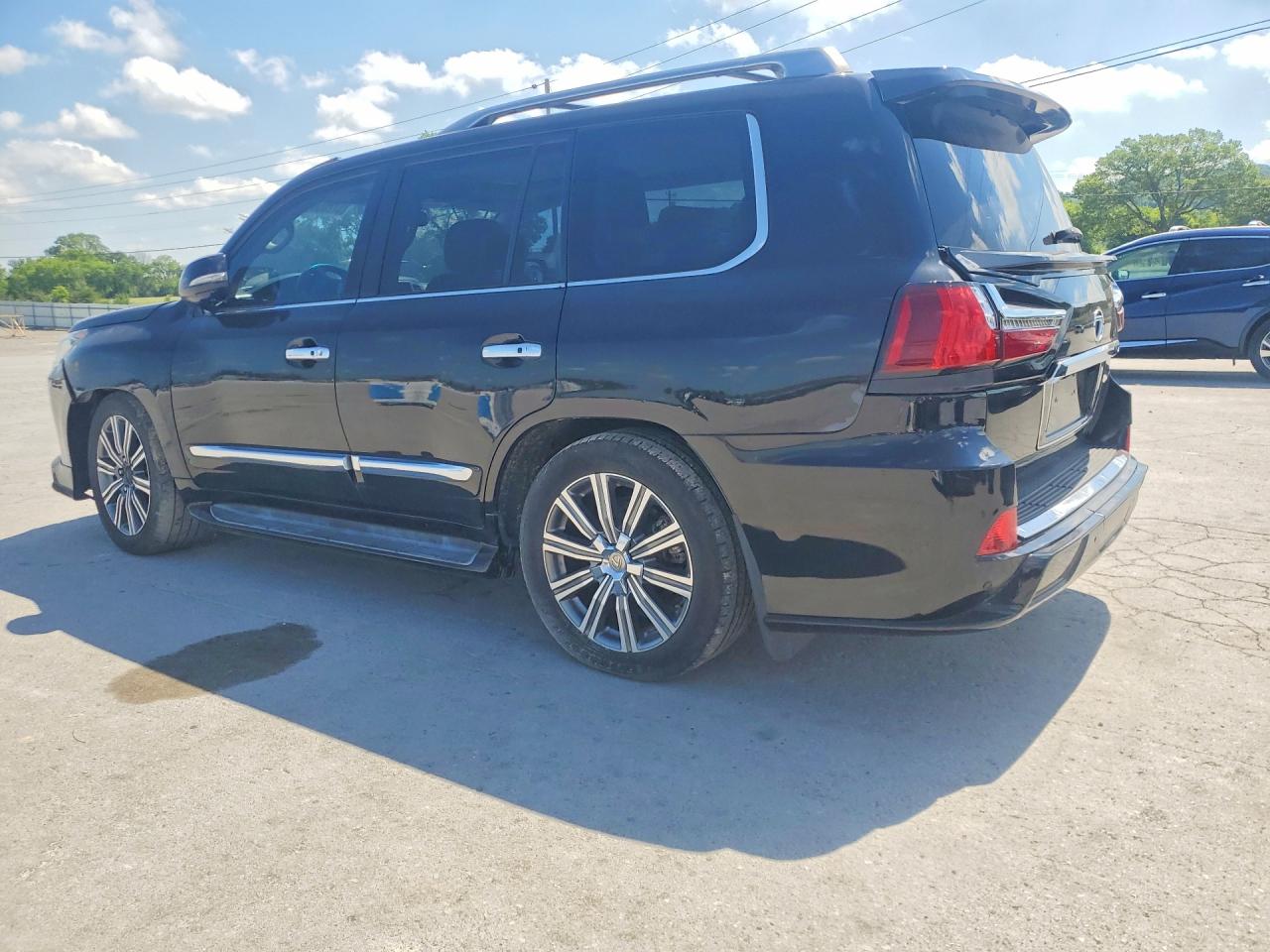 2013 Lexus Lx 570 Black vin: JTJHY7AX5D4110084