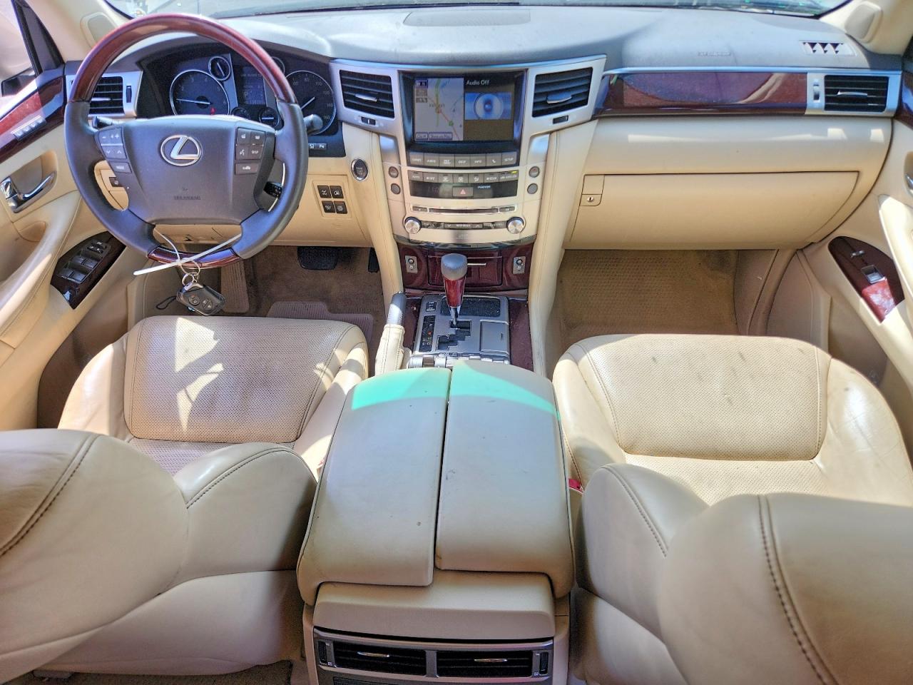 2013 Lexus Lx 570 Base Tan vin: JTJHY7AX5D4119884