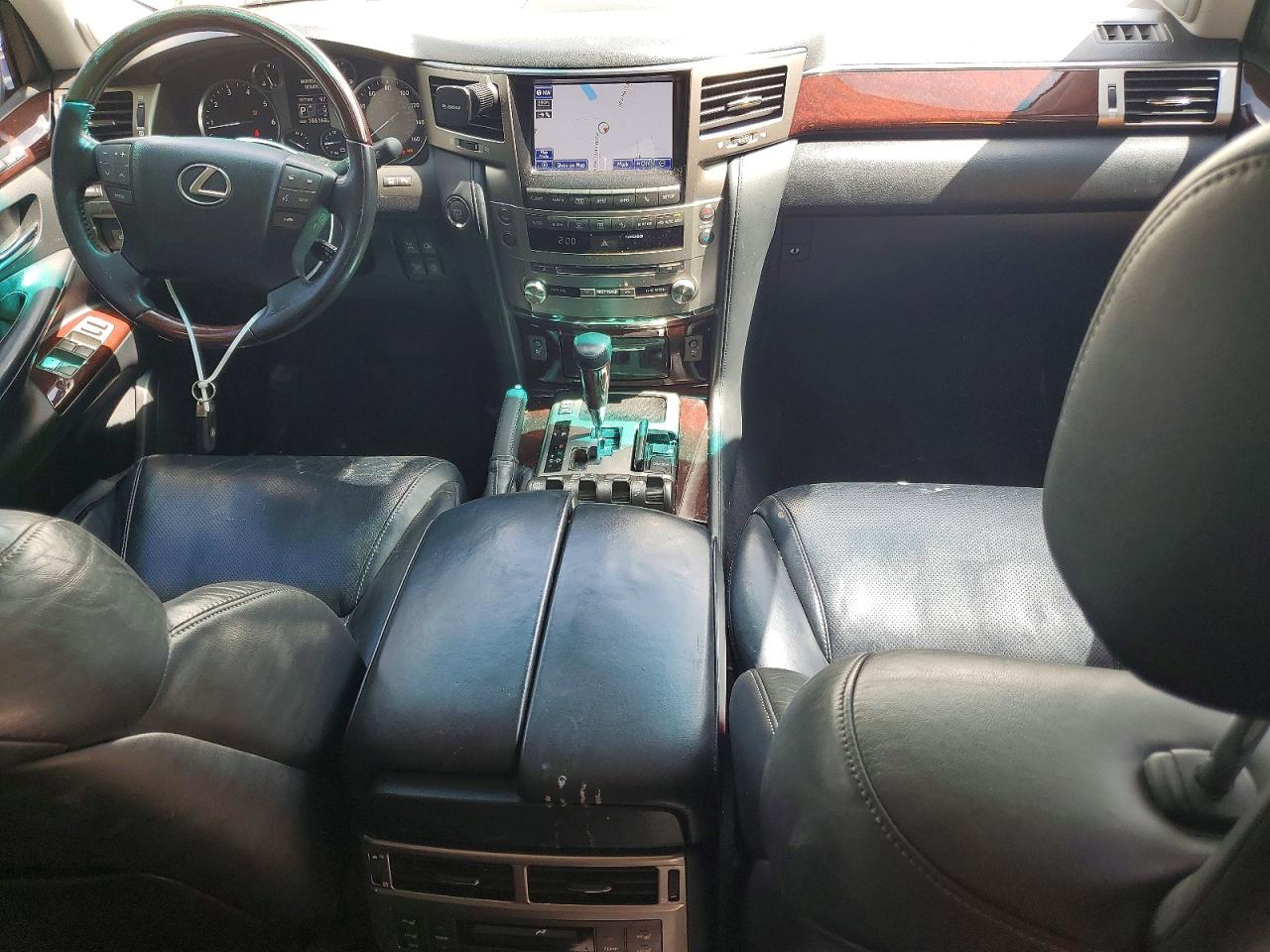 2013 Lexus Lx 570 White vin: JTJHY7AX5D4129654