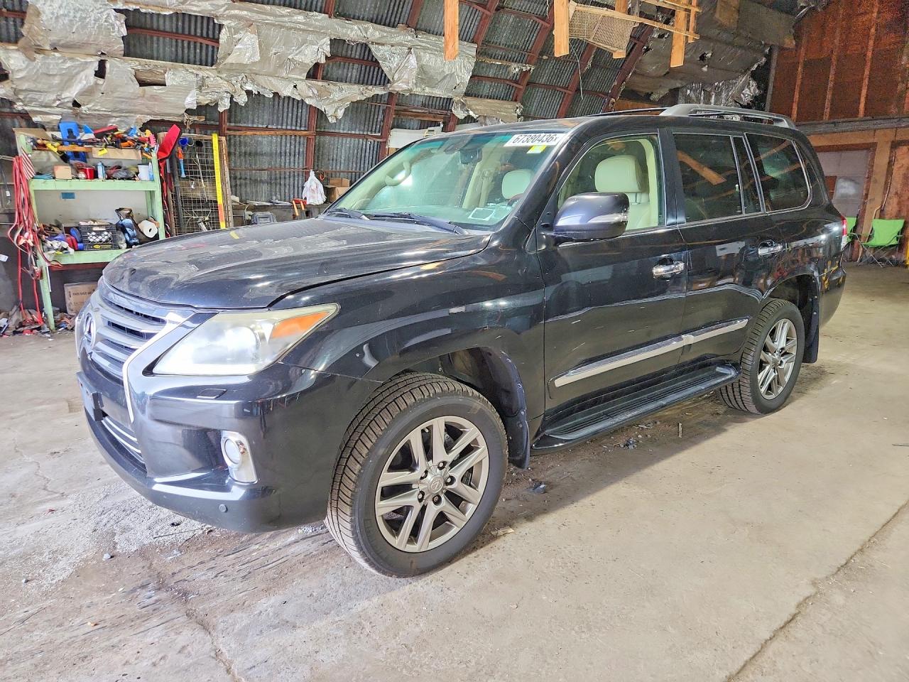 2014 Lexus Lx 570 Black vin: JTJHY7AX5E4143281