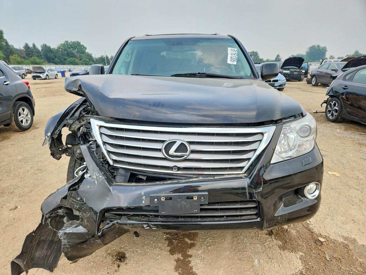 2010 Lexus Lx 570 Черный vin: JTJHY7AX6A4035973