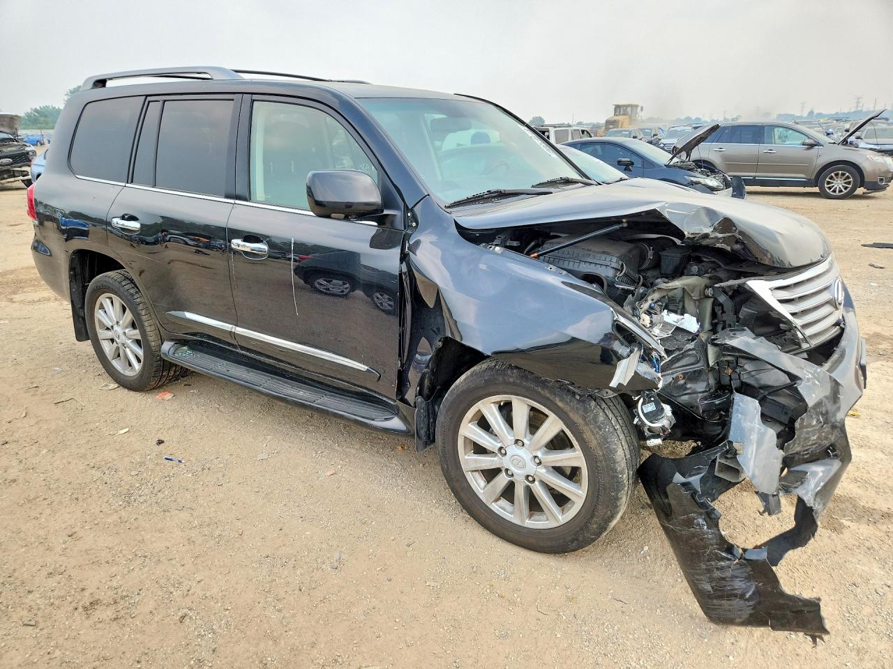 2010 Lexus Lx 570 Черный vin: JTJHY7AX6A4035973
