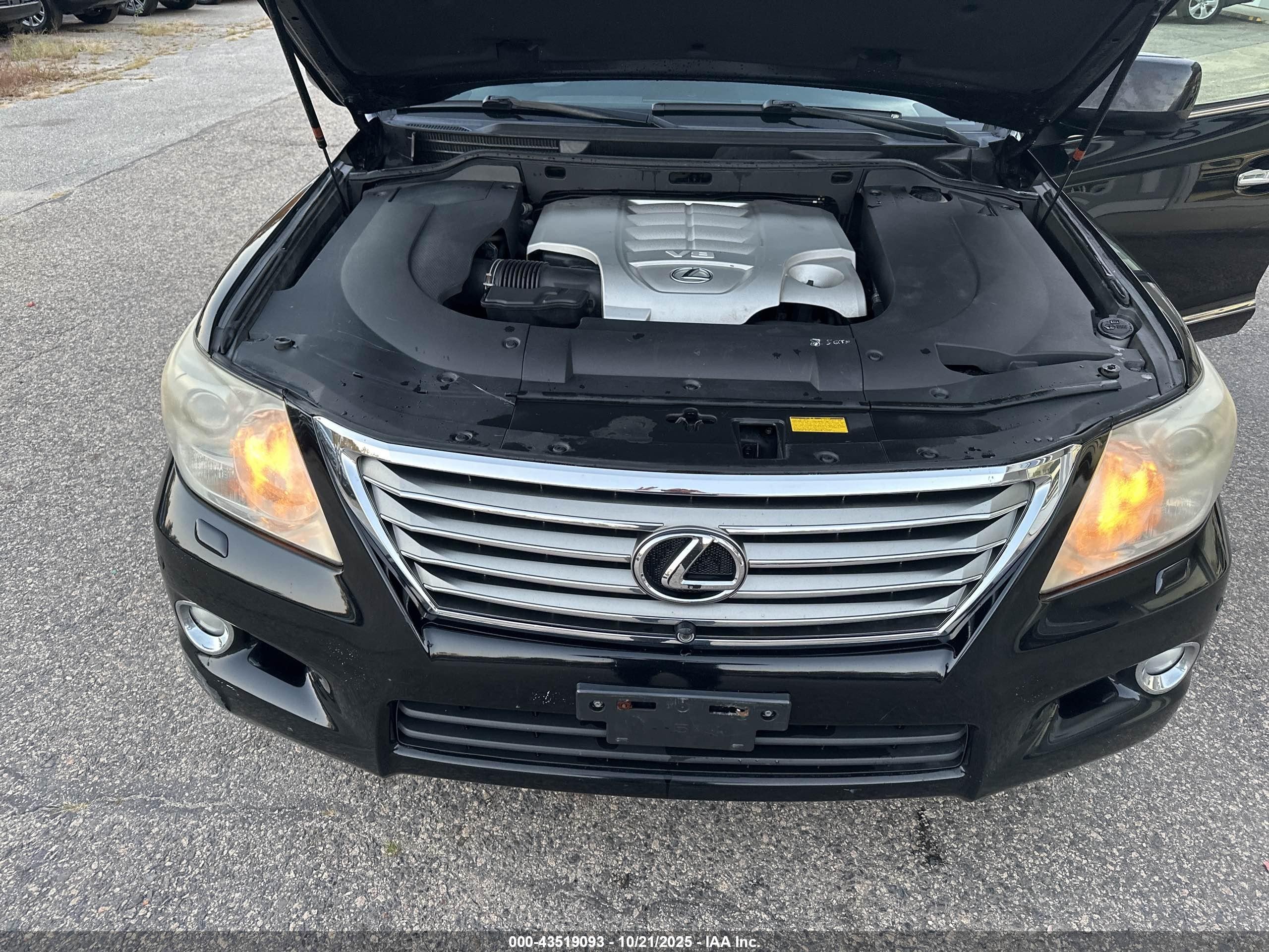 2010 Lexus Lx 570   Black vin: JTJHY7AX6A4042972