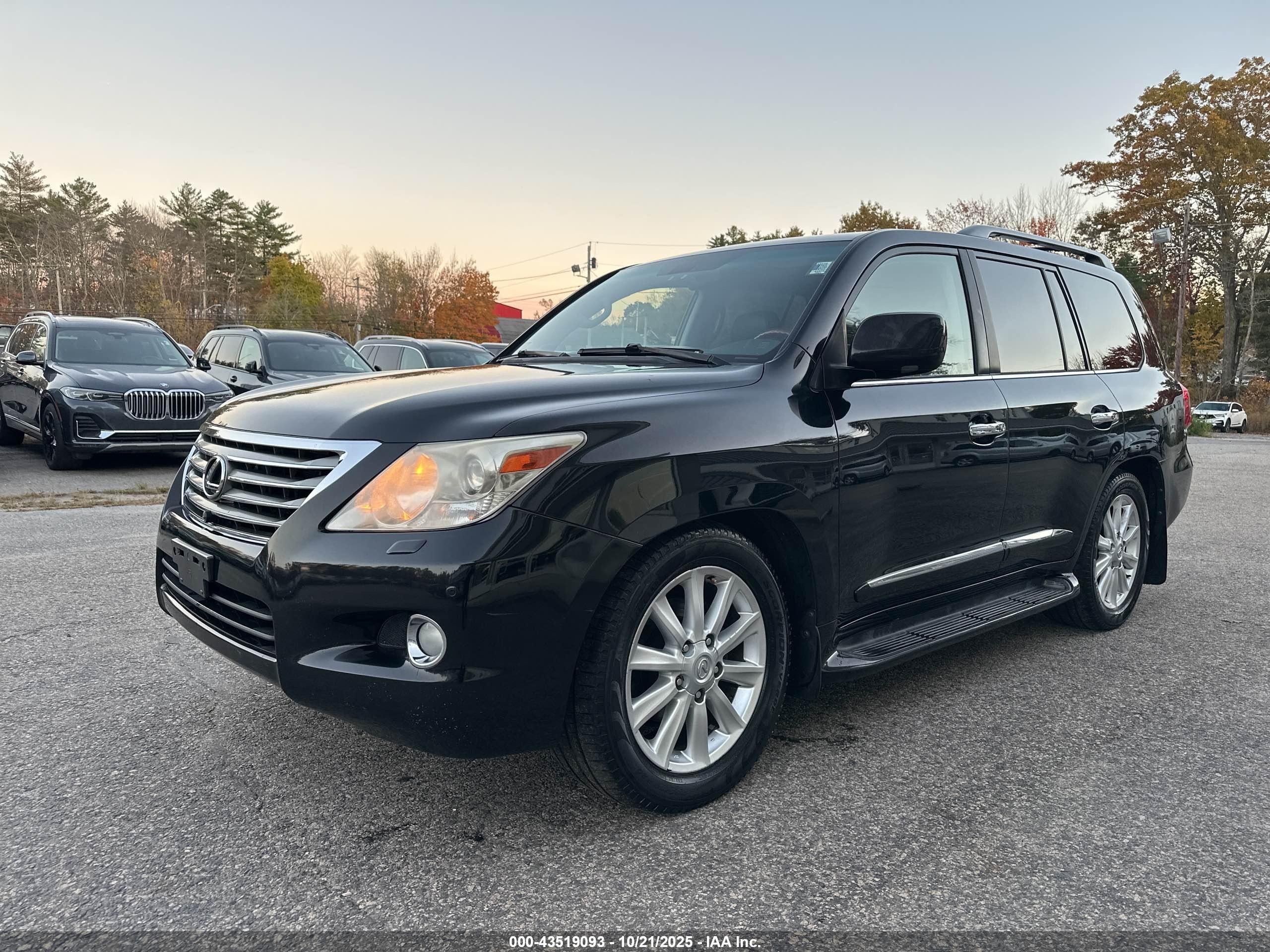 2010 Lexus Lx 570   Black vin: JTJHY7AX6A4042972