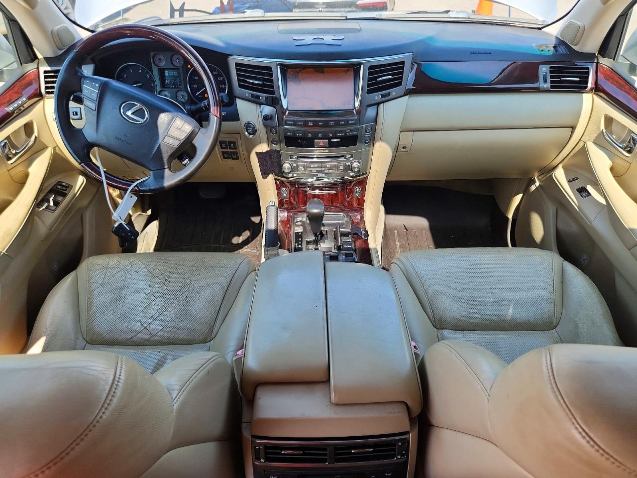 2010 Lexus Lx 570 Silver vin: JTJHY7AX6A4055107
