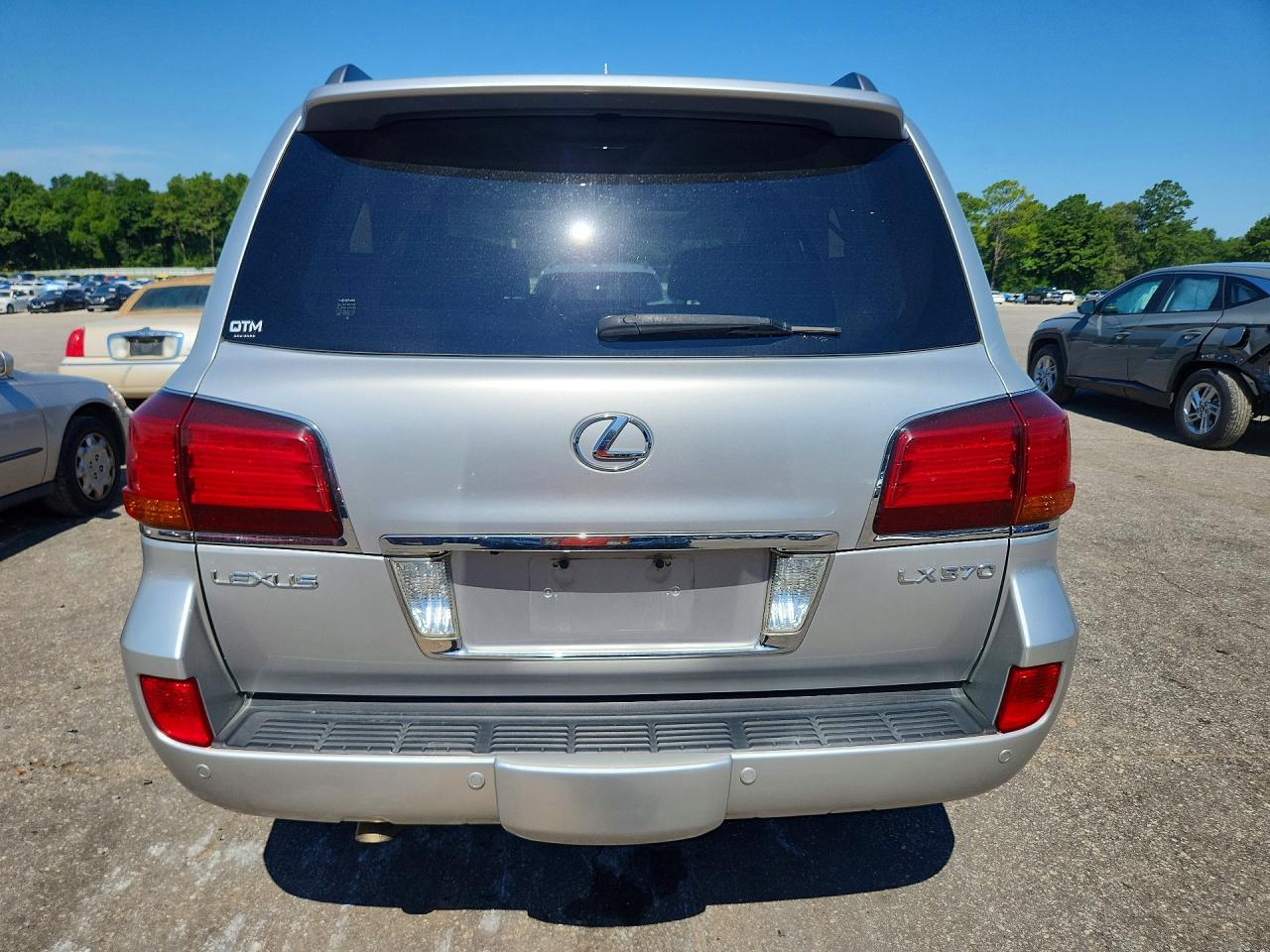 2010 Lexus Lx 570 Silver vin: JTJHY7AX6A4055107
