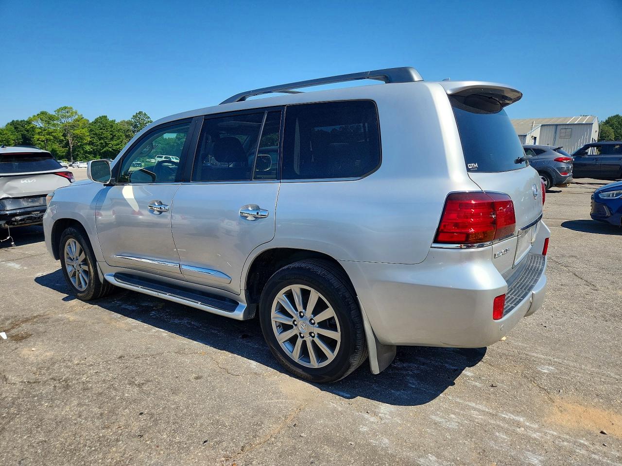 2010 Lexus Lx 570 Silver vin: JTJHY7AX6A4055107