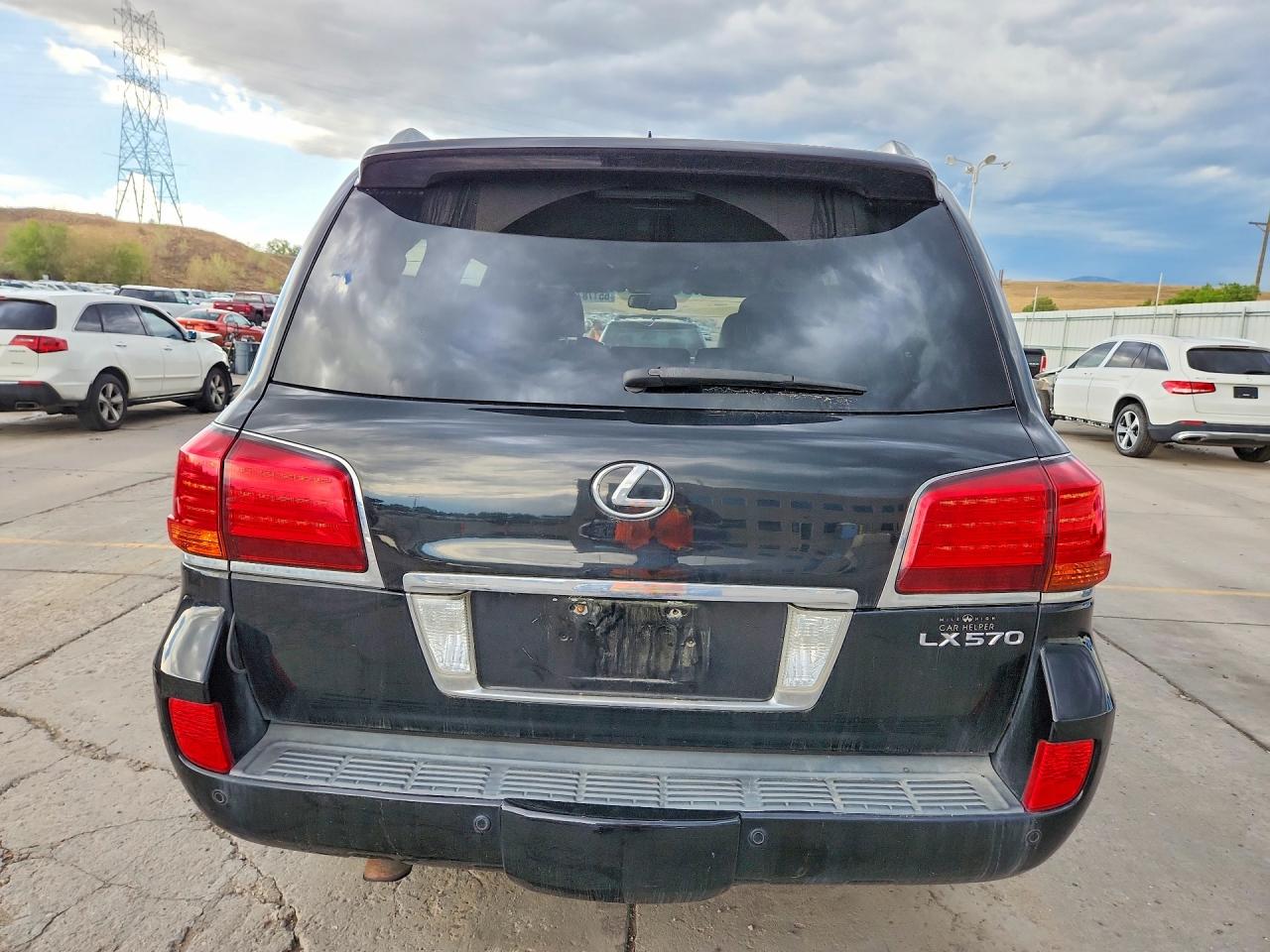 2011 Lexus Lx 570 Черный vin: JTJHY7AX6B4064116