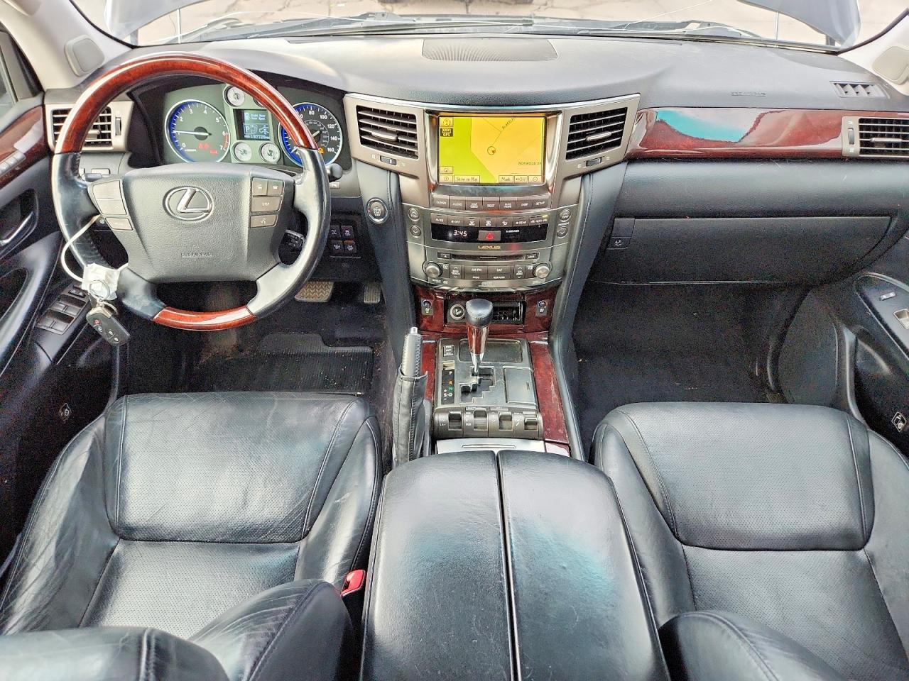 2011 Lexus Lx 570 Черный vin: JTJHY7AX6B4064116