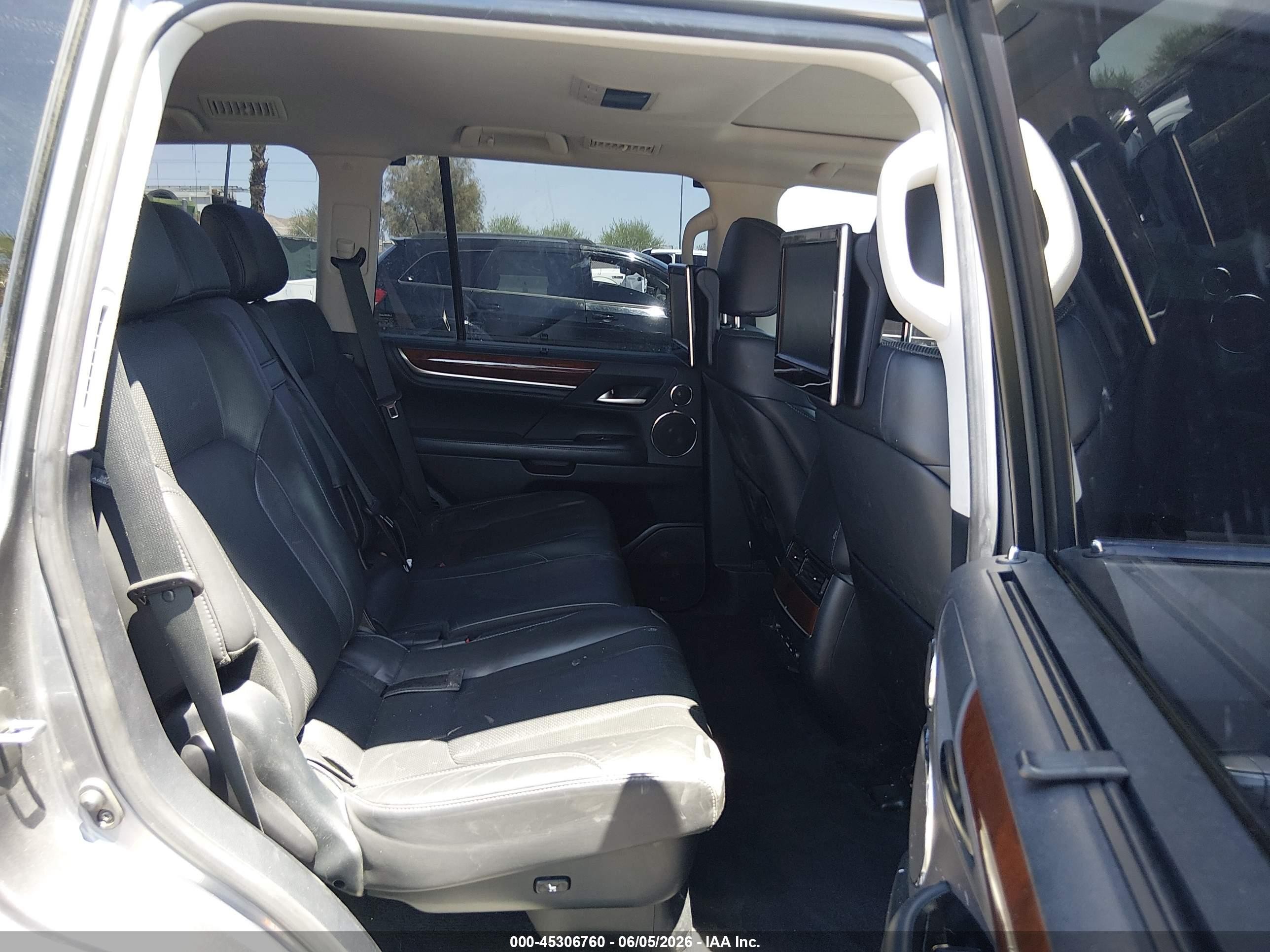 2016 Lexus Lx 570   Gray vin: JTJHY7AX6G4203572