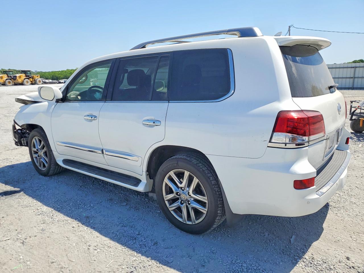 2015 Lexus Lx 570 White vin: JTJHY7AX7F4171777