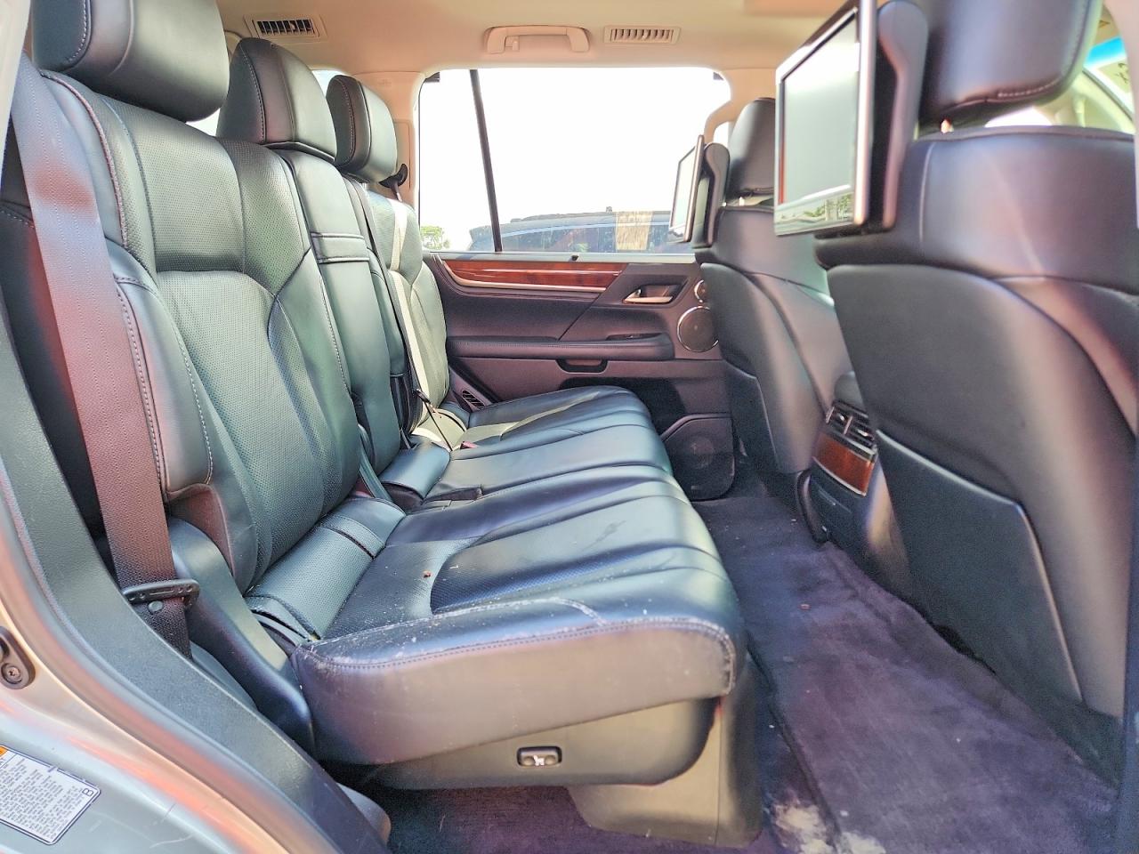 2017 Lexus Lx 570 Gray vin: JTJHY7AX7H4220706