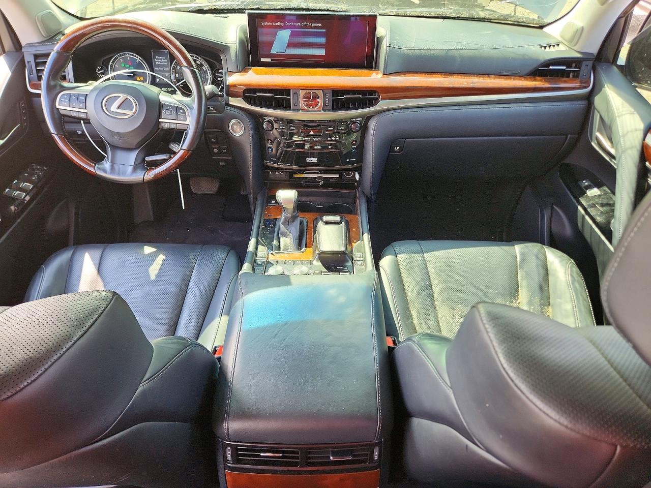 2017 Lexus Lx 570 Gray vin: JTJHY7AX7H4220706