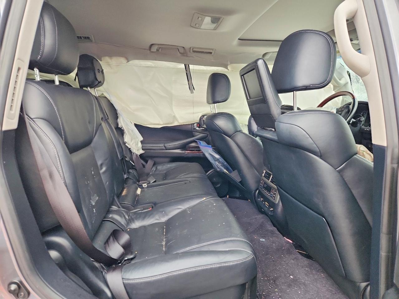 2013 Lexus Lx 570 Base Charcoal vin: JTJHY7AX8D4105316