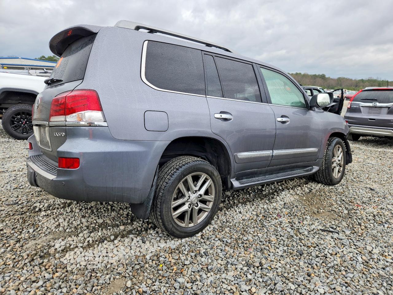 2013 Lexus Lx 570 Base Charcoal vin: JTJHY7AX8D4105316