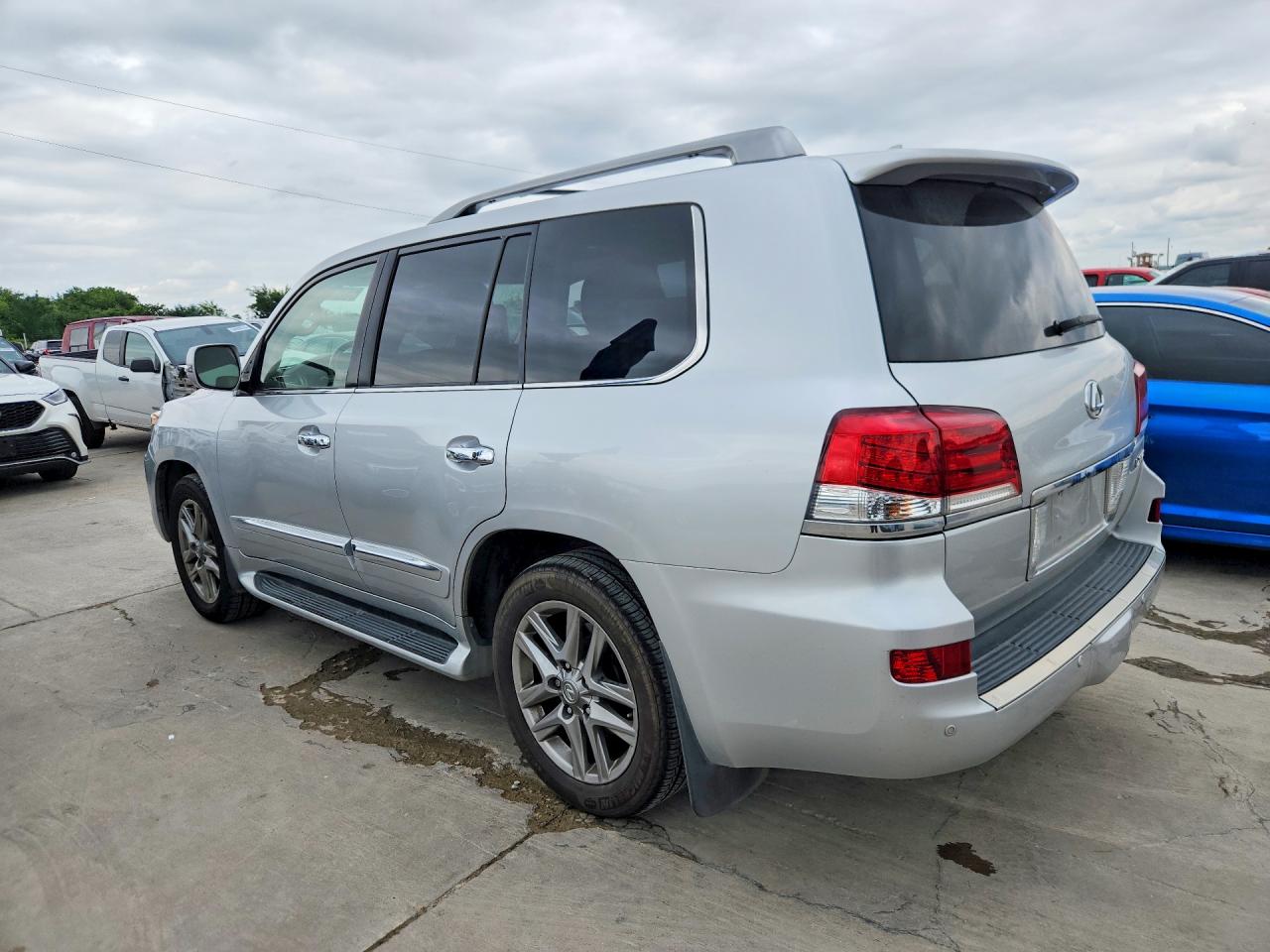 2014 Lexus Lx 570 Silver vin: JTJHY7AX8E4154825
