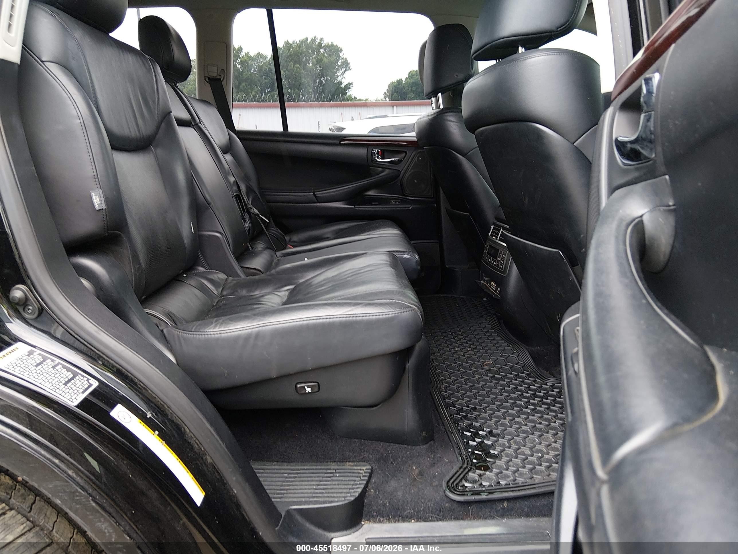 2011 Lexus Lx 570   Black vin: JTJHY7AX9B4083291