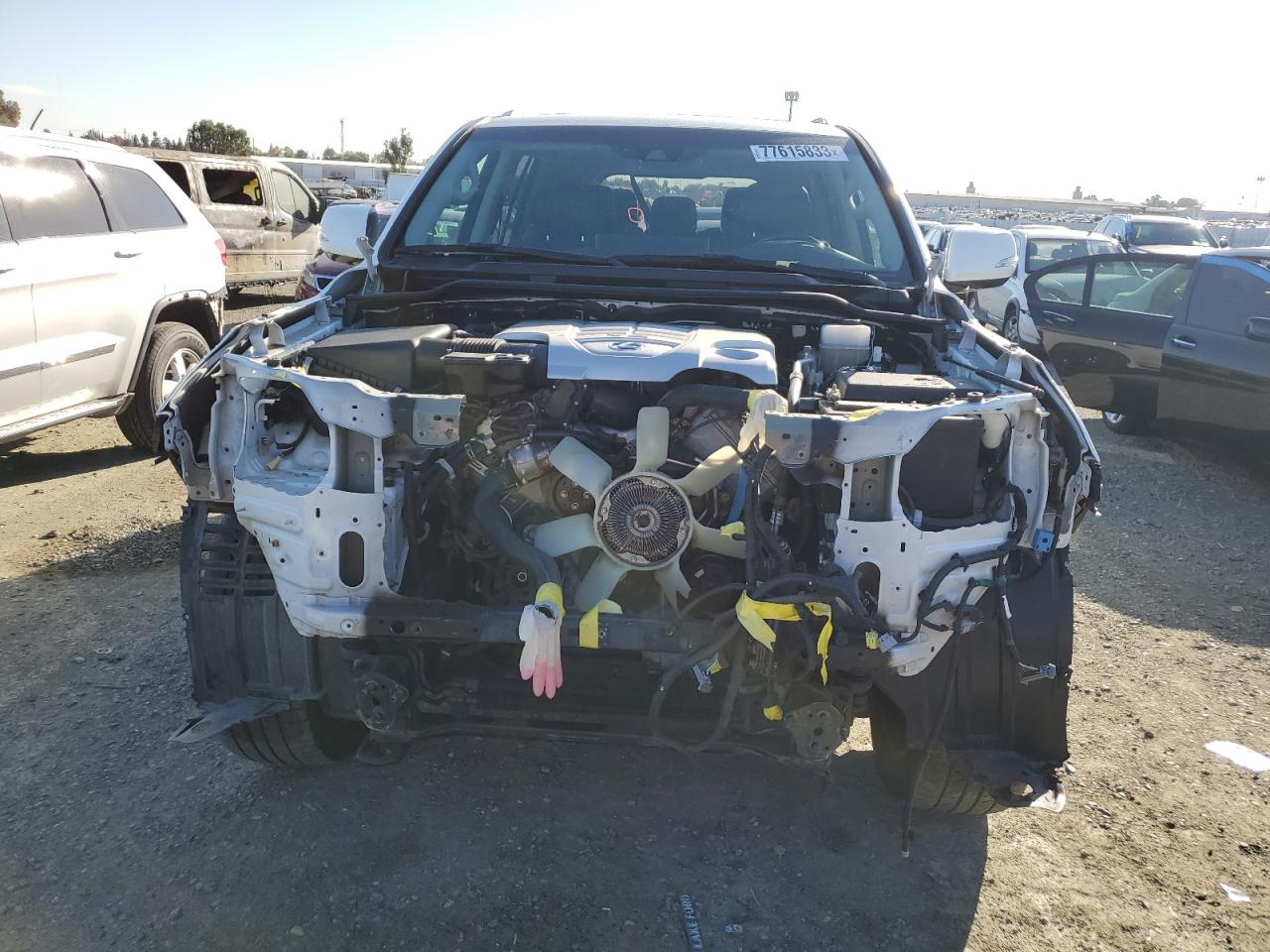 2018 Lexus Lx 570 White vin: JTJHY7AX9J4261313