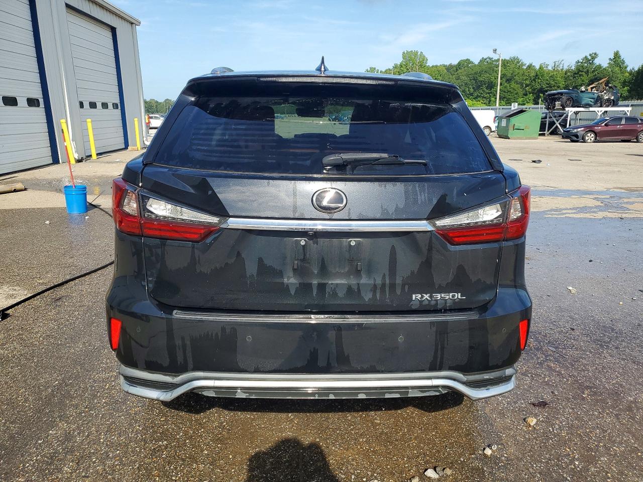 2021 Lexus Rx 350 L Black vin: JTJHZKEA1M2020903