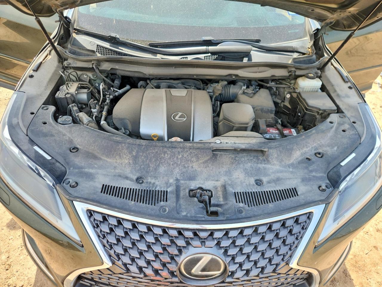 2021 Lexus Rx 350 L Green vin: JTJHZKFA8M2029127