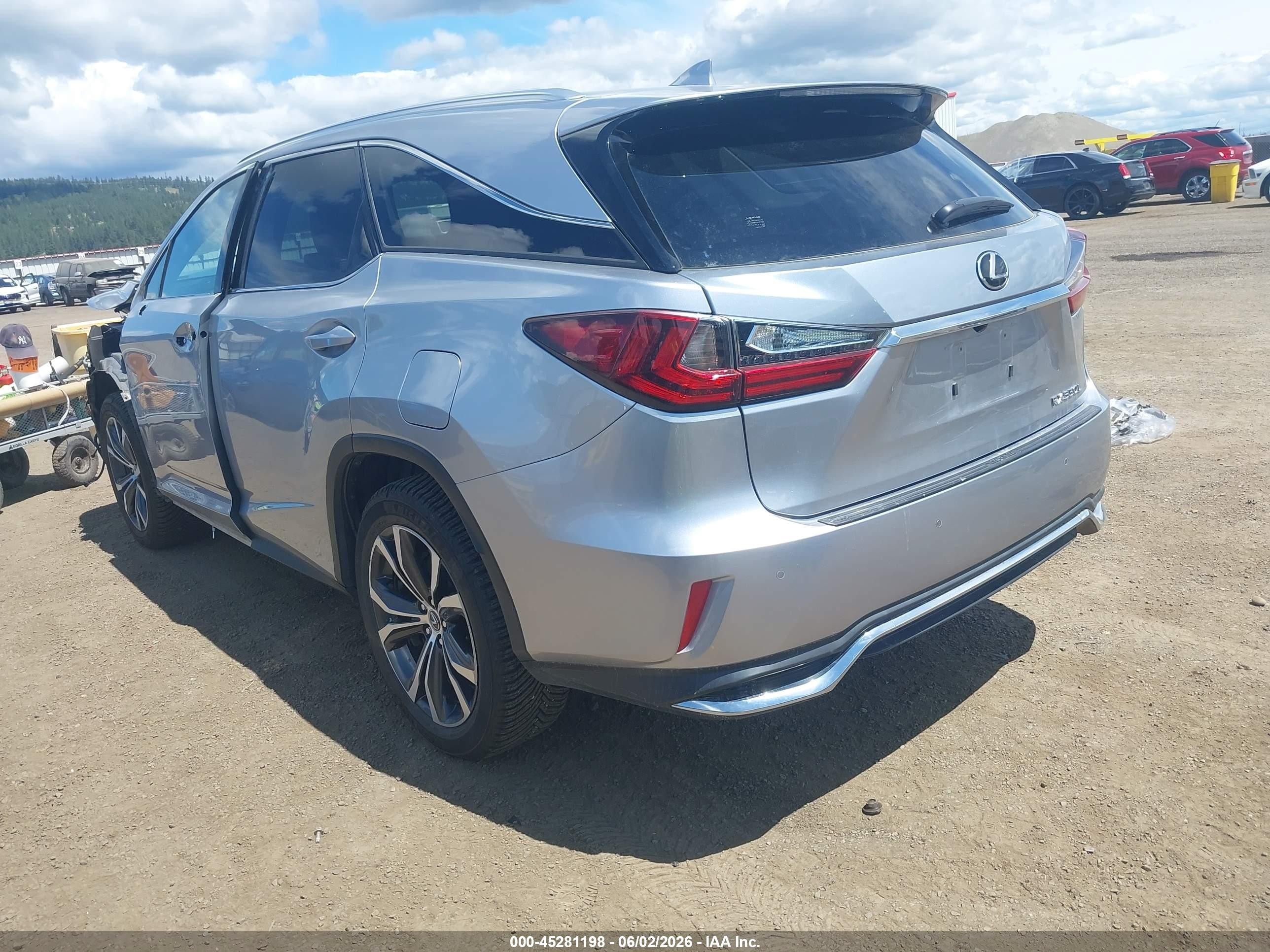 2022 Lexus Rx 350l   Серебряный vin: JTJHZKFA8N2036872