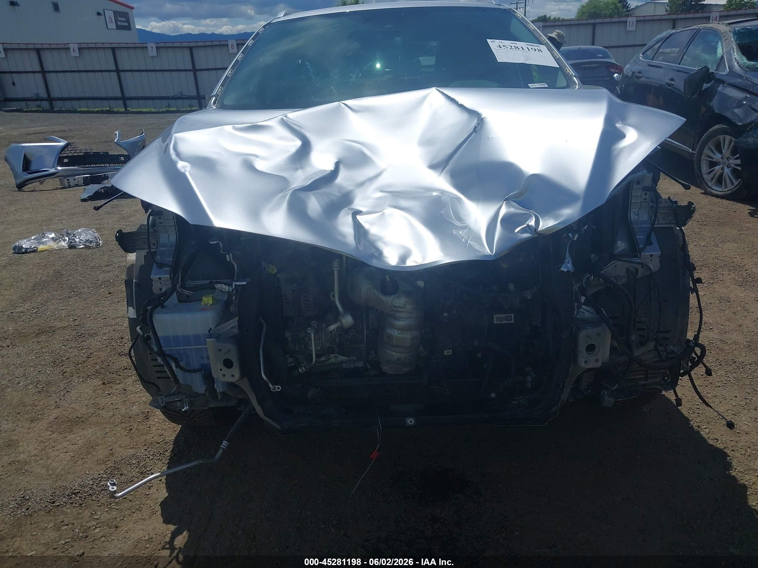 2022 Lexus Rx 350l   Серебряный vin: JTJHZKFA8N2036872