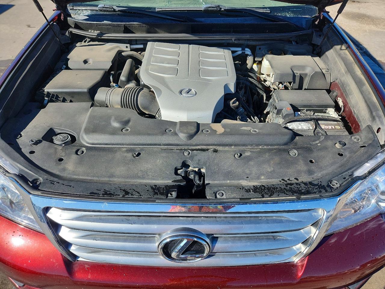 2013 Lexus Gx 460 Premium Maroon vin: JTJJM7FX0D5063319