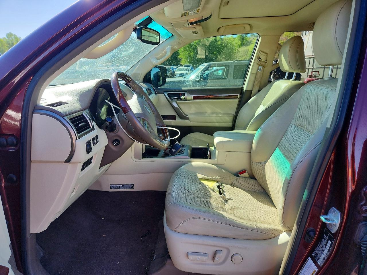 2013 Lexus Gx 460 Premium Maroon vin: JTJJM7FX0D5063319