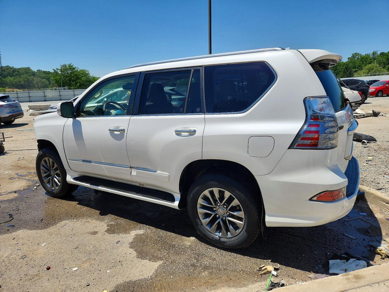 2015 Lexus Gx 460 Premium White vin: JTJJM7FX0F5113459
