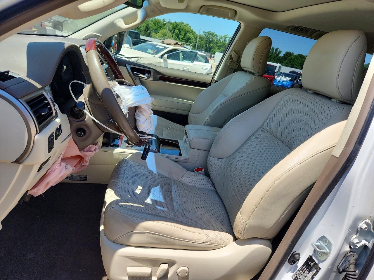 2015 Lexus Gx 460 Premium White vin: JTJJM7FX0F5113459