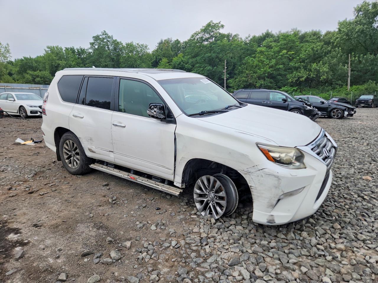 2015 Lexus Gx 460 Premium Белый vin: JTJJM7FX0F5117141