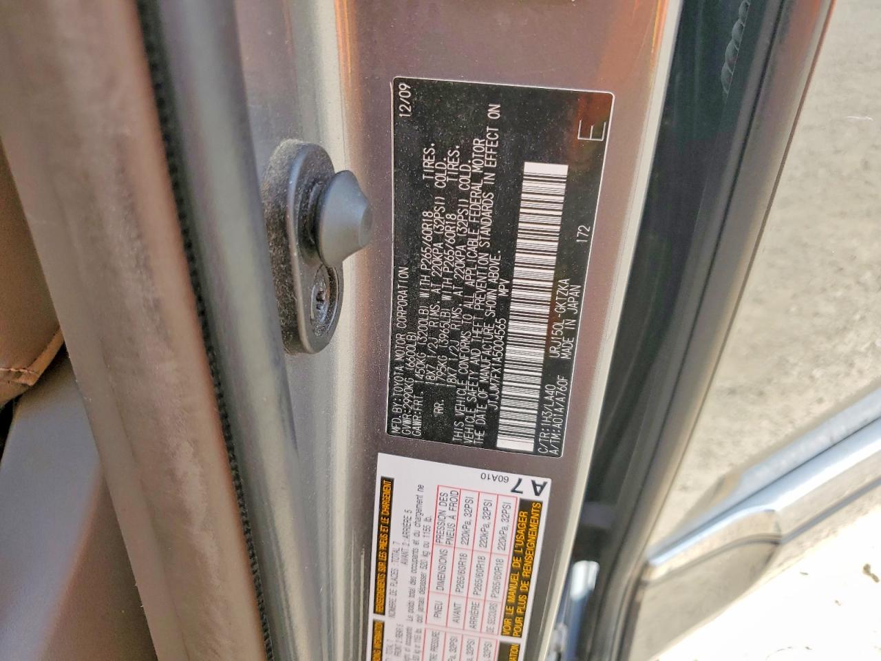 2010 Lexus Gx 460 Premium Gray vin: JTJJM7FX1A5004565