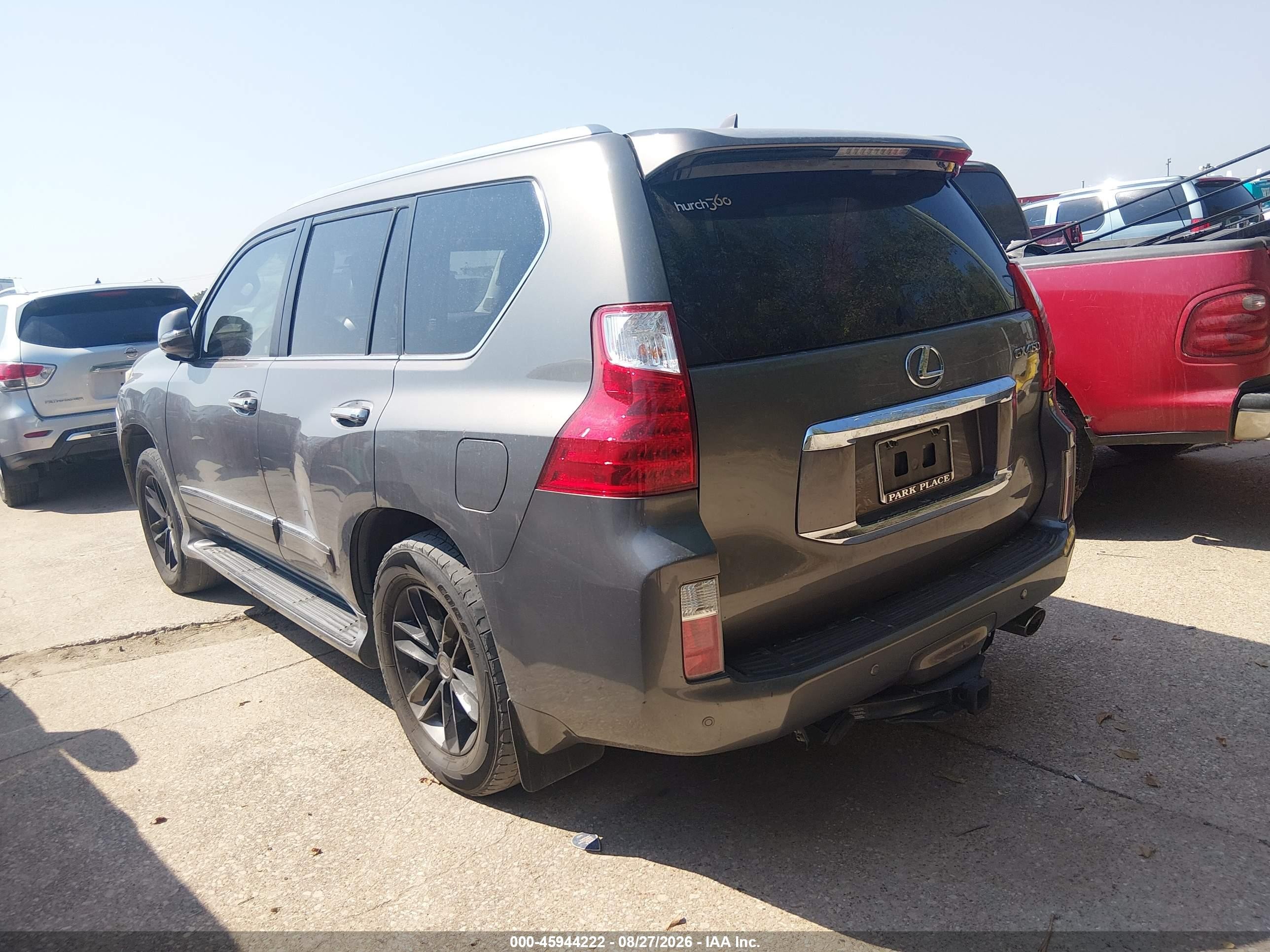 2012 Lexus Gx 460 Premium Gray vin: JTJJM7FX1C5048567