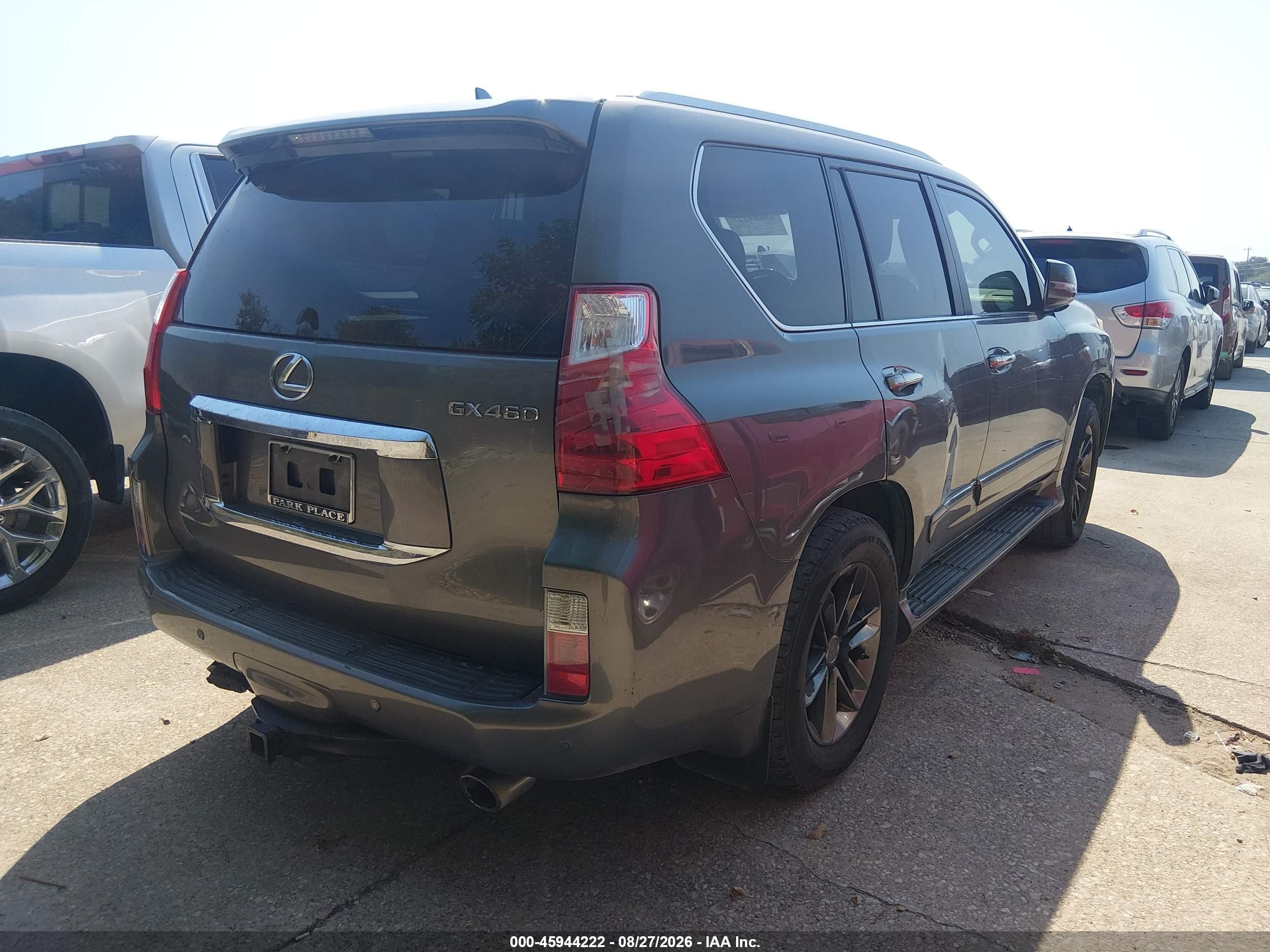2012 Lexus Gx 460 Premium Gray vin: JTJJM7FX1C5048567