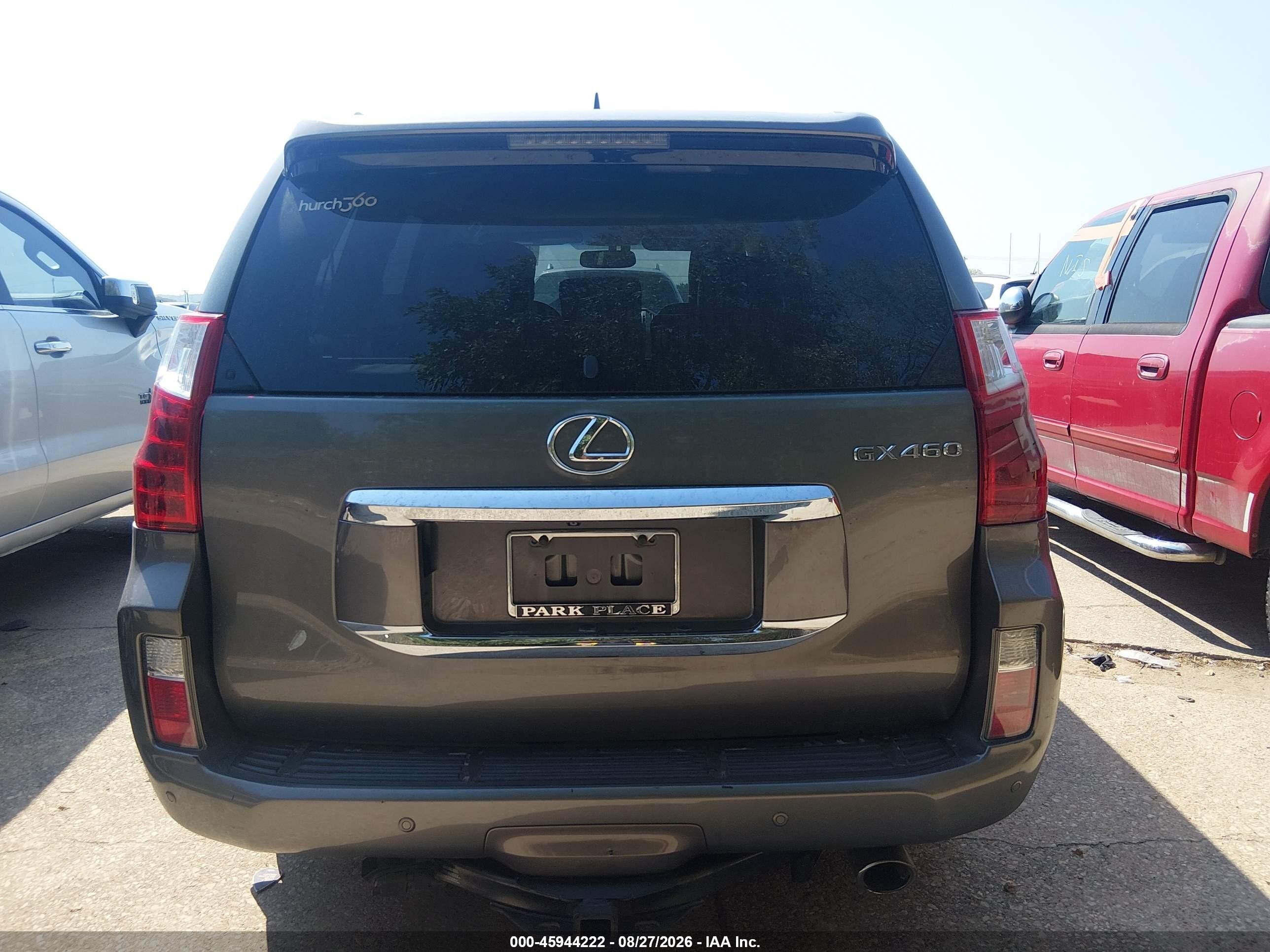2012 Lexus Gx 460 Premium Gray vin: JTJJM7FX1C5048567