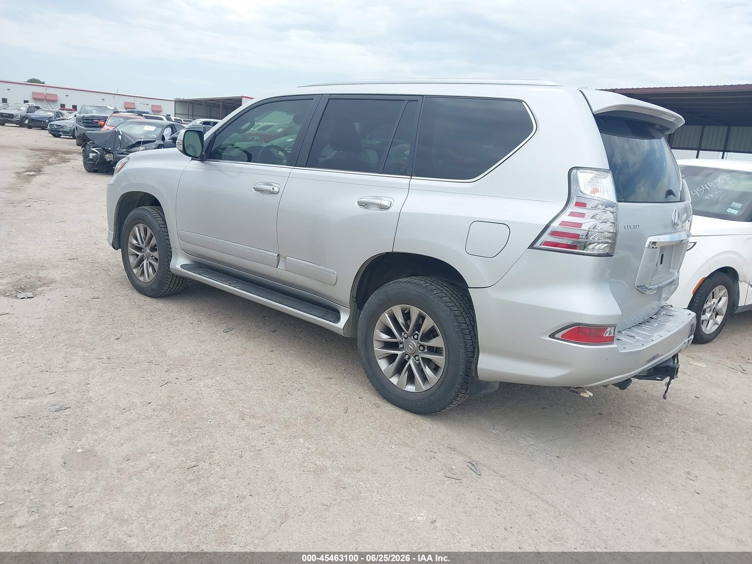 2014 Lexus Gx 460 Luxury Silver vin: JTJJM7FX1E5077649