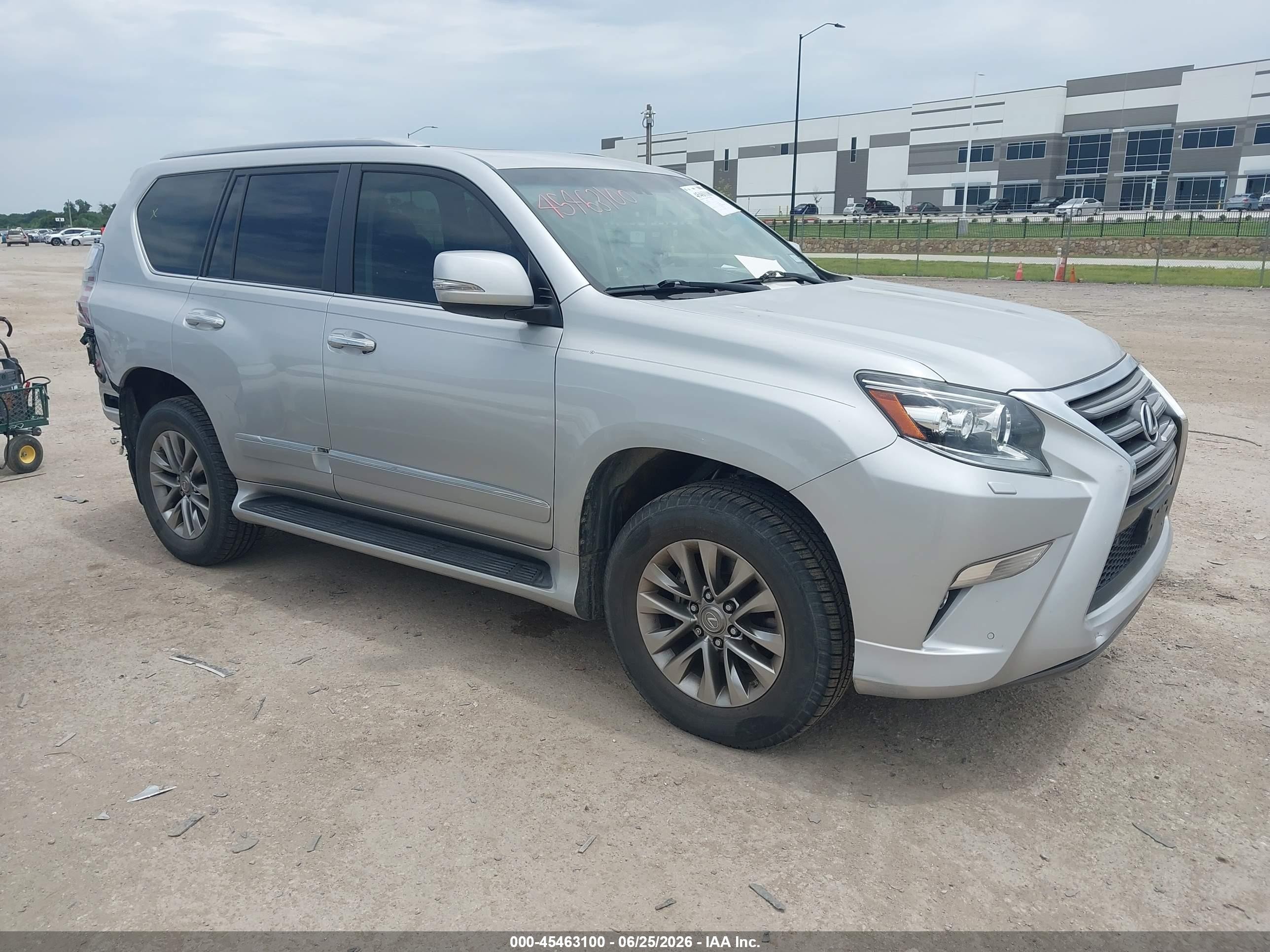2014 Lexus Gx 460 Luxury Silver vin: JTJJM7FX1E5077649