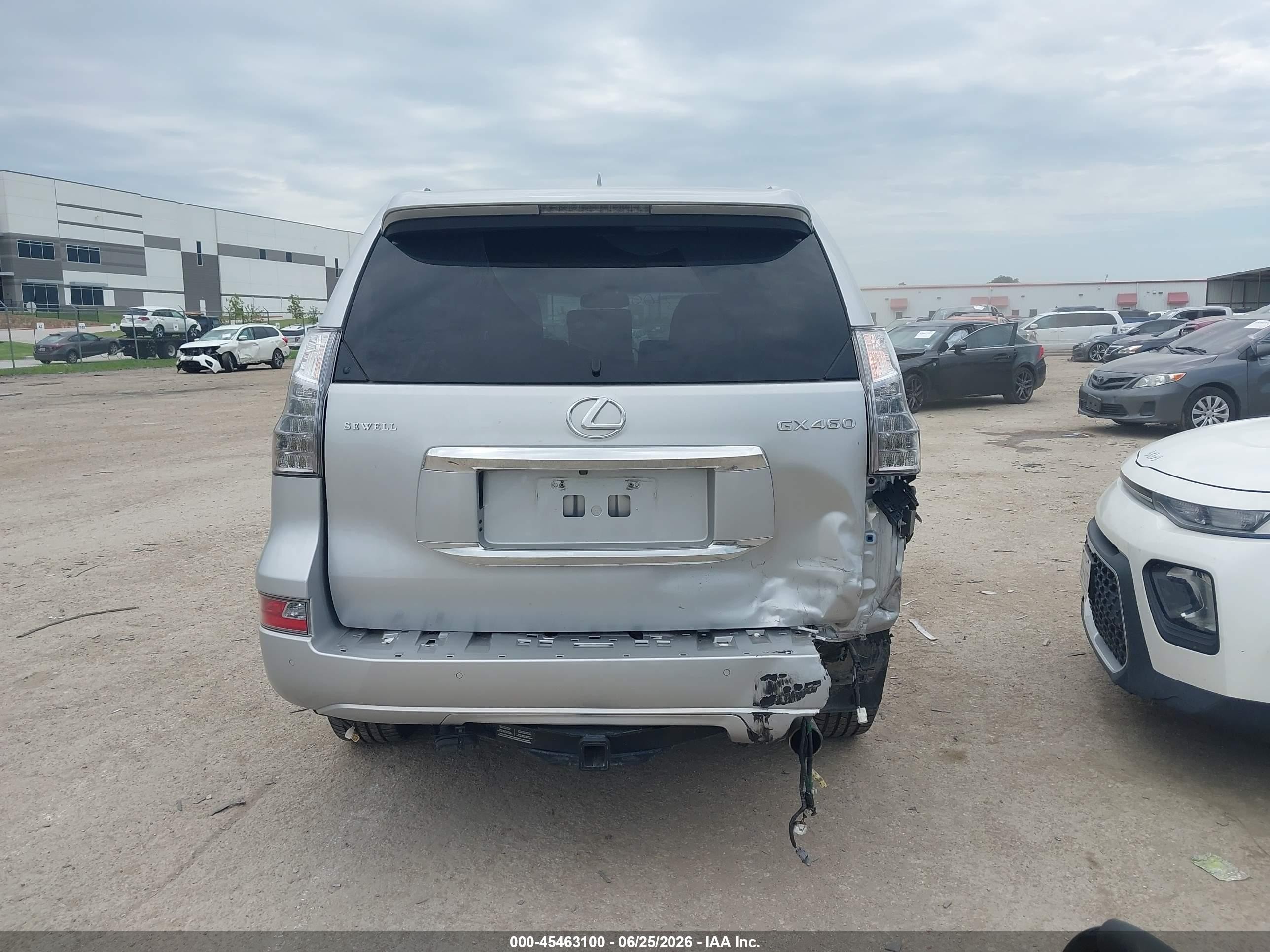 2014 Lexus Gx 460 Luxury Silver vin: JTJJM7FX1E5077649