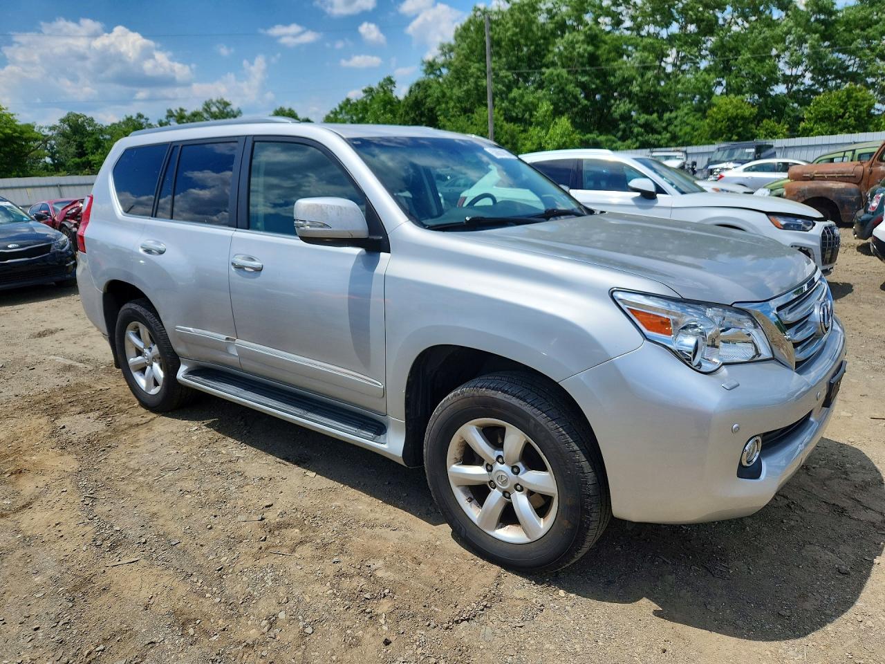 2010 Lexus Gx 460 Premium Silver vin: JTJJM7FX2A5014098
