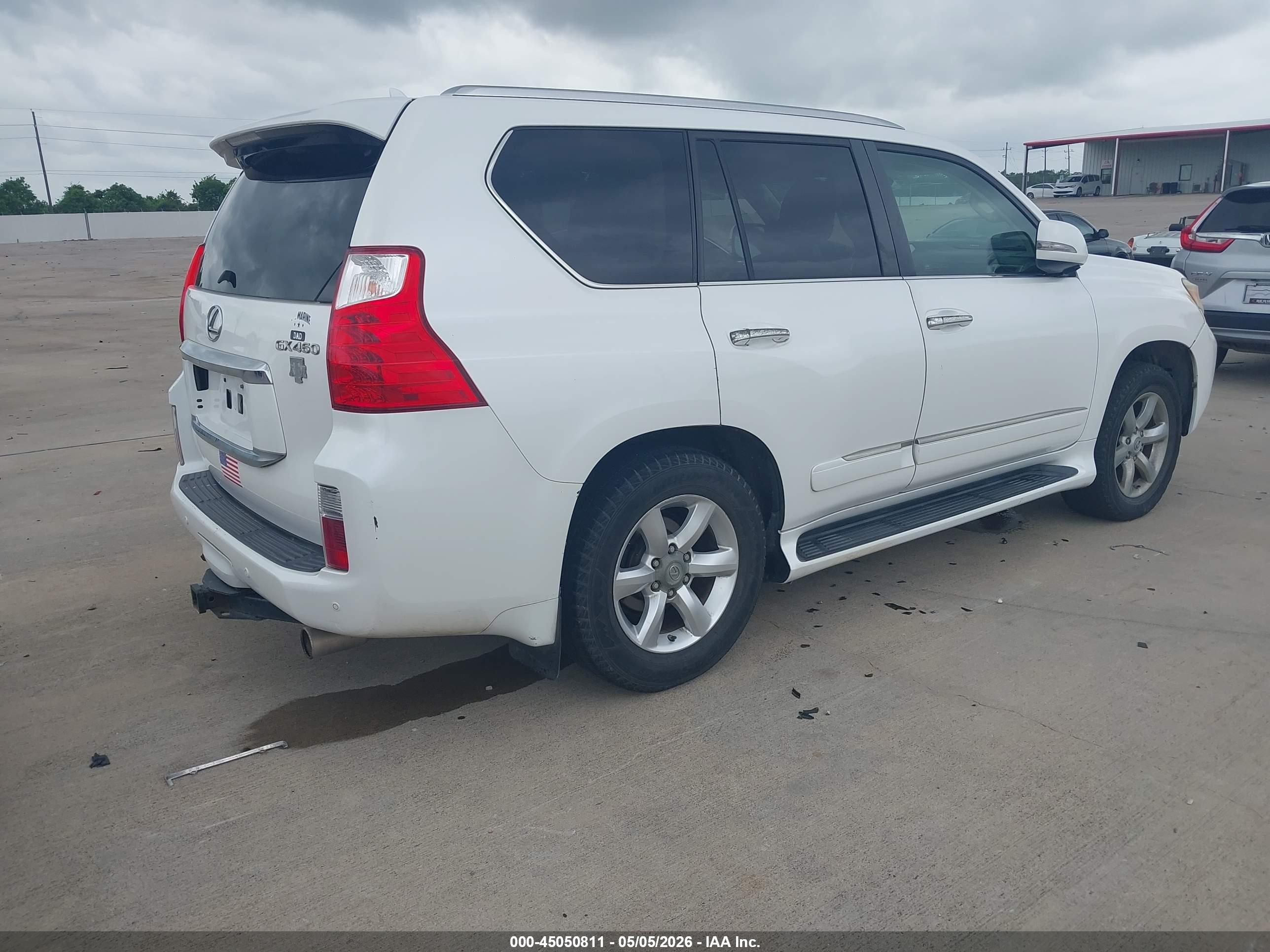 2011 Lexus Gx 460 Premium White vin: JTJJM7FX2B5022459